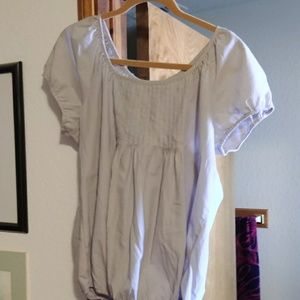Hester & Orchard lt. Grey top - xl but more like M